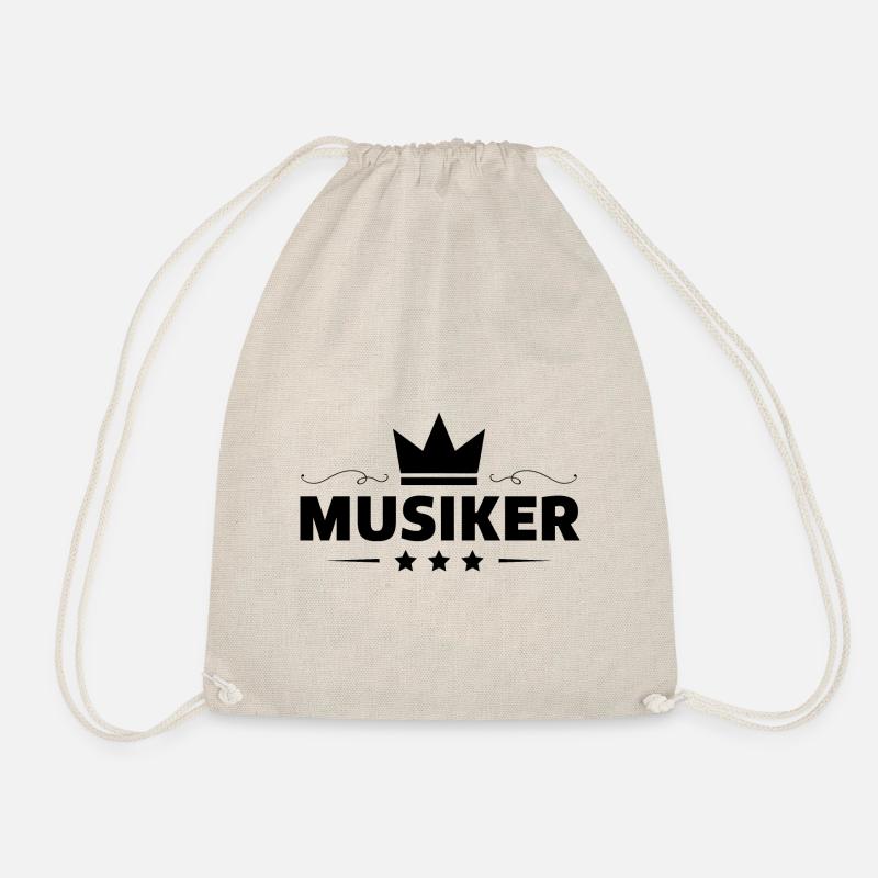 Musiker Beruf - Turnbeutel - Natur