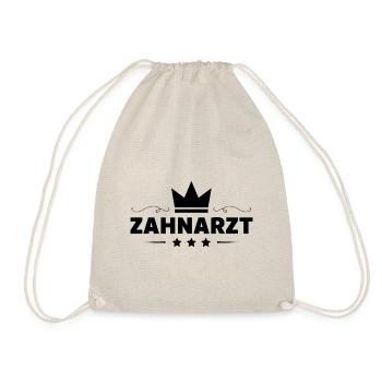 Zahnarzt Beruf - Turnbeutel - Natur - Vorne