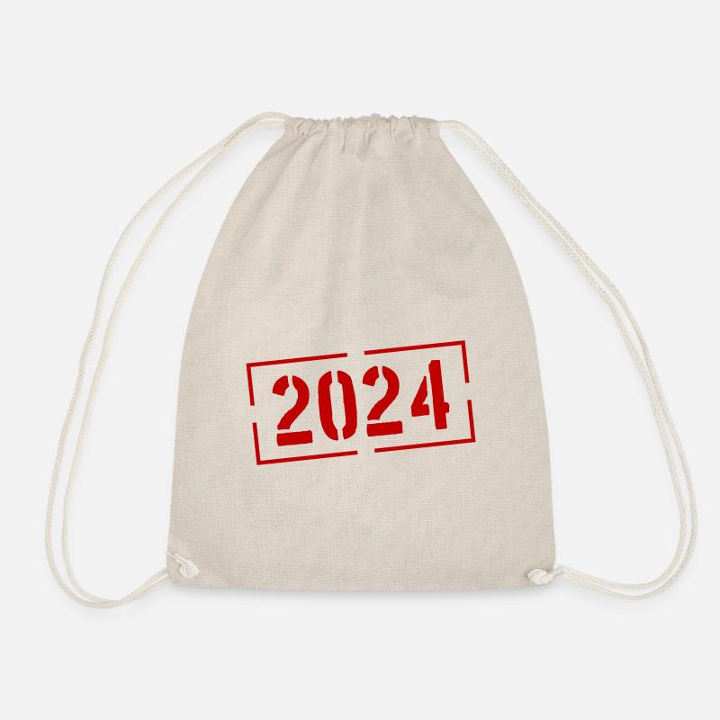 2024 Stmpel Year - Drawstring Bag - nature