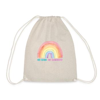 No Rain No Rainbow - Turnbeutel - Natur - Vorne