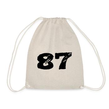 87 Number jersey - Drawstring Bag - nature - Front