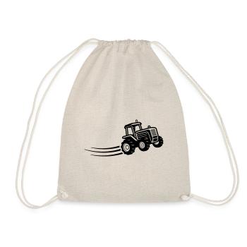 Tracteur Farmer Symbole Farmer - Sac de sport léger - nature - Devant