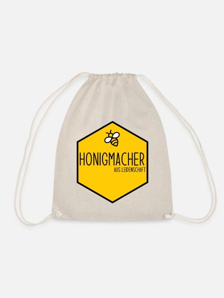 Honigmacher aus Leidernschaft - Turnbeutel - Natur