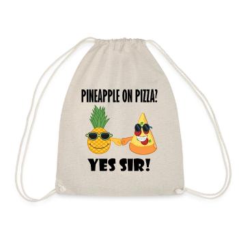 Pizza à l'ananas Pizza hawaïenne Exotic Pizzaiolo - Sac de sport léger - nature - Devant