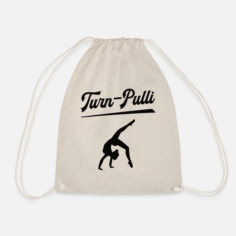 Turnkleidung TURN-PULLI Gymnastik Turnen Turnerin - Turnbeutel - Natur