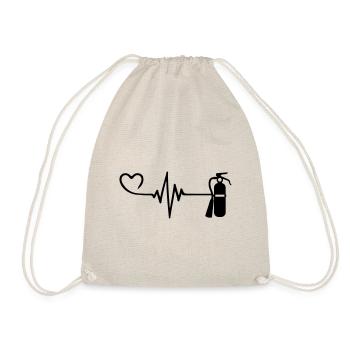 Extincteur Pulse Heart Love - Sac de sport léger - nature - Devant