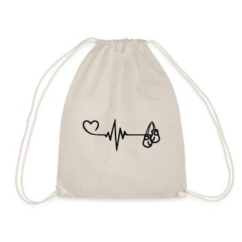 Gants de boxe Pulse Love - Sac de sport léger - nature - Devant