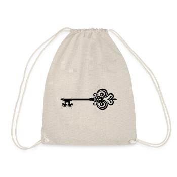 Key icon - Drawstring Bag - nature - Front