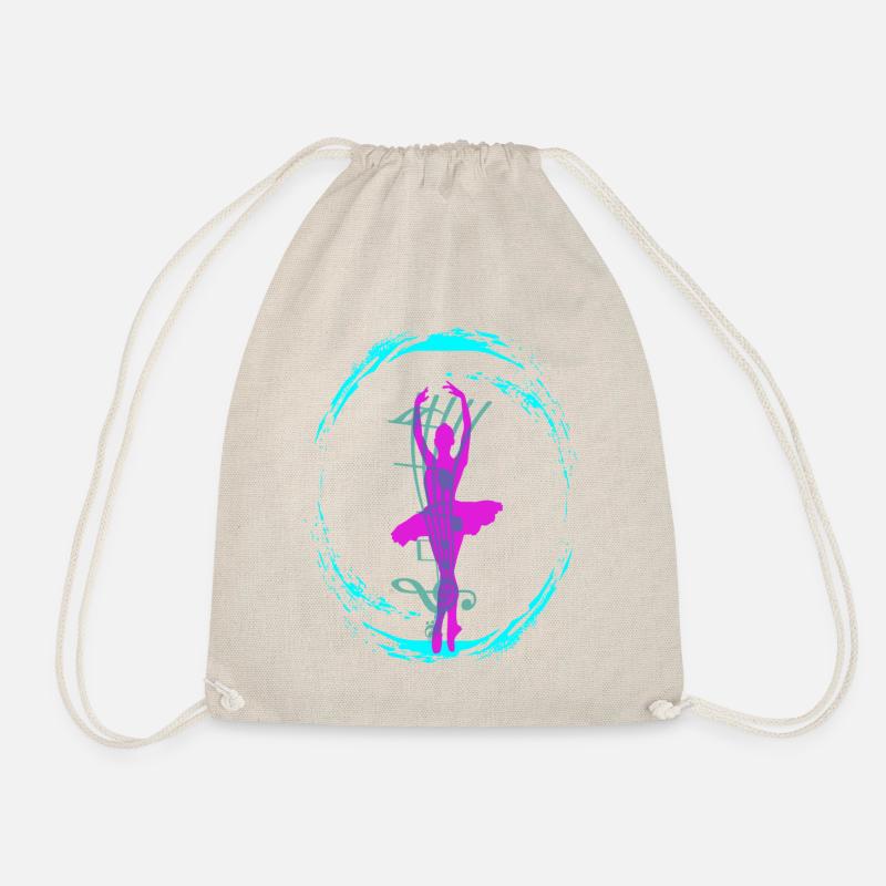 Ballet dancer - Drawstring Bag - nature