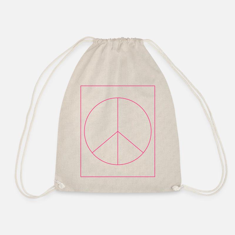 Peace - Turnbeutel - Natur