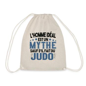 Judo Judoka Judogi Kimono Sport Citations Humour - Sac de sport léger - nature - Devant