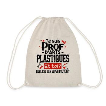 Prof Professeur Métier Arts Plastiques Dessin - Sac de sport léger - nature - Devant