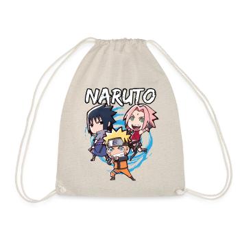 Naruto Shippuden Naruto, Sakura & Sasuke Als Chibi - Turnbeutel - Natur - Vorne