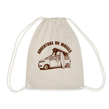 Adventure on Wheels Van - Turnbeutel - Natur - Vorne