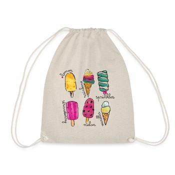 Icecream - Flavor - Sac de sport léger - nature - Devant