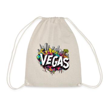 Vegas usa american amerika - graffiti - Turnbeutel - Natur - Vorne