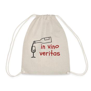 In Vino Veritas - Turnbeutel - Natur - Vorne