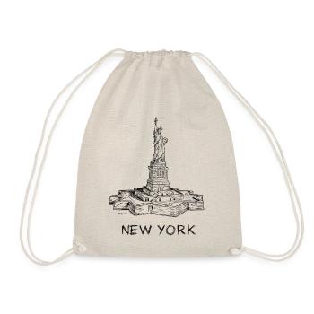PD Moreno Statue de la liberté NYC - Sac de sport léger - nature - Devant