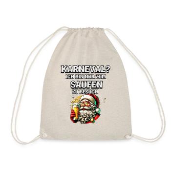 Karneval Humor - Turnbeutel - Natur - Vorne