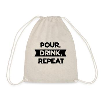 Verser la répétition de boisson - Sac de sport léger - nature - Devant