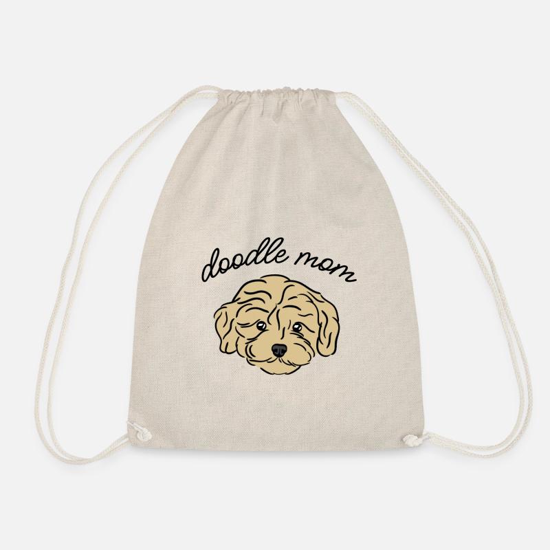 doodle mom - Turnbeutel - Natur