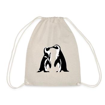 Penguins in love - Sac de sport léger - nature - Devant