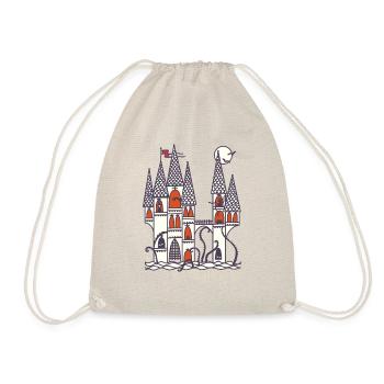 Spooky Castle - Drawstring Bag - nature - Front