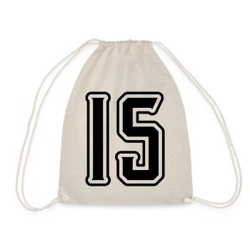 Symbole de 15 chiffres - Sac de sport léger - nature - Devant