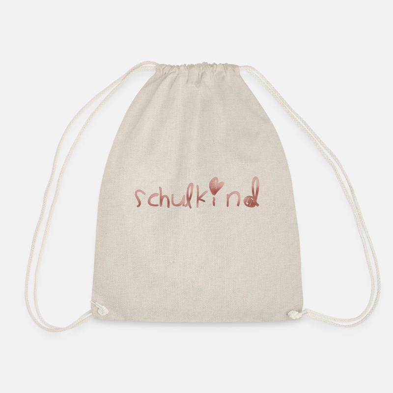 Schulkind - Turnbeutel - Natur