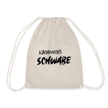 Nachwuchs Schwabe Schwaben Spätzle Kehrwoche - Turnbeutel - Natur - Vorne