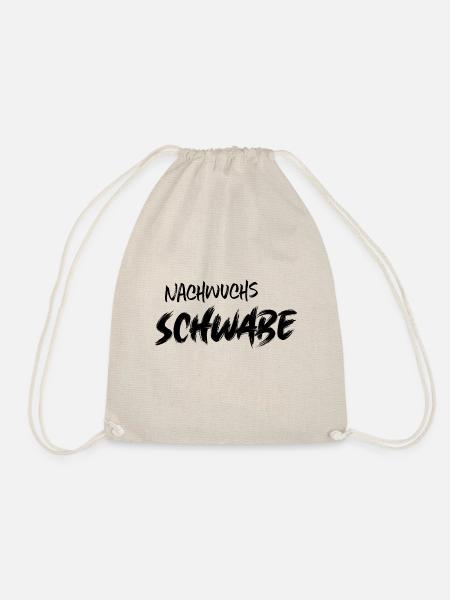 Nachwuchs Schwabe Schwaben Spätzle Kehrwoche - Turnbeutel - Natur