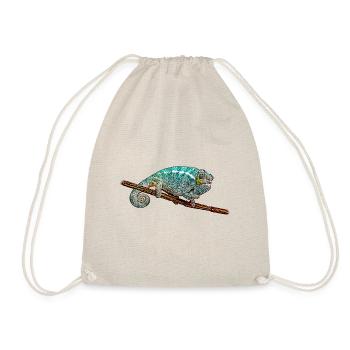 Chameleon - Drawstring Bag - nature - Front