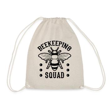 Beekeeping Squad Team Bee Keeper Honey - Drawstring Bag - nature - Front