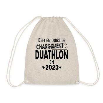 Duathlon 2023 Course à pied Cyclisme Vélo Cycliste - Sac de sport léger - nature - Devant
