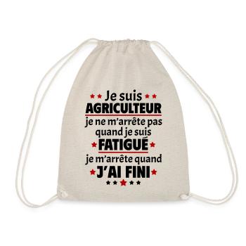 Je suis agriculteur, fête des pères, idée cadeau - Sac de sport léger - nature - Devant