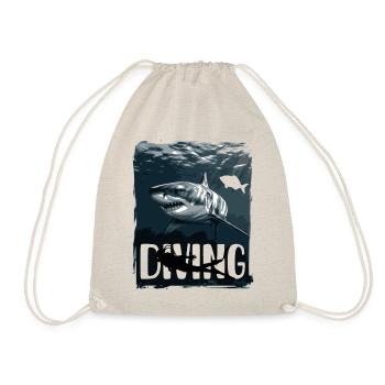 Underwater Adventure 🐟🤿 - Drawstring Bag - nature - Front