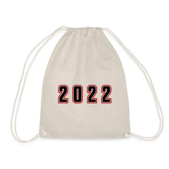 2022 year number - Drawstring Bag - nature - Front