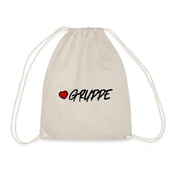 Heart group - Drawstring Bag - nature - Front