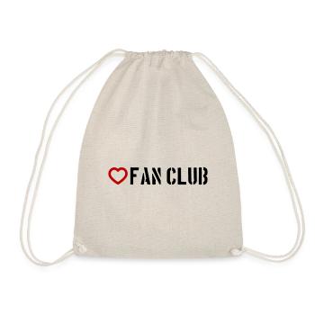 Coeur du Fan Club - Sac de sport léger - nature - Devant