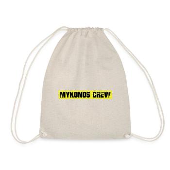 Mykonos Crew - Drawstring Bag - nature - Front
