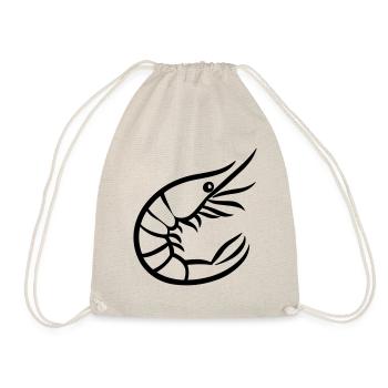 Shrimp - Drawstring Bag - nature - Front