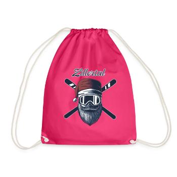 Zillertal Ski Sknowboard - Turnbeutel - Fuchsia - Vorne