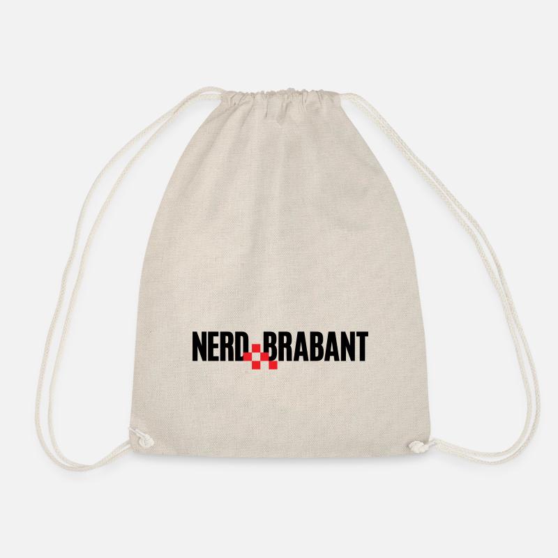 NERD-BRABANT. Intelligenteste Region der Niederlande. - Turnbeutel - Natur