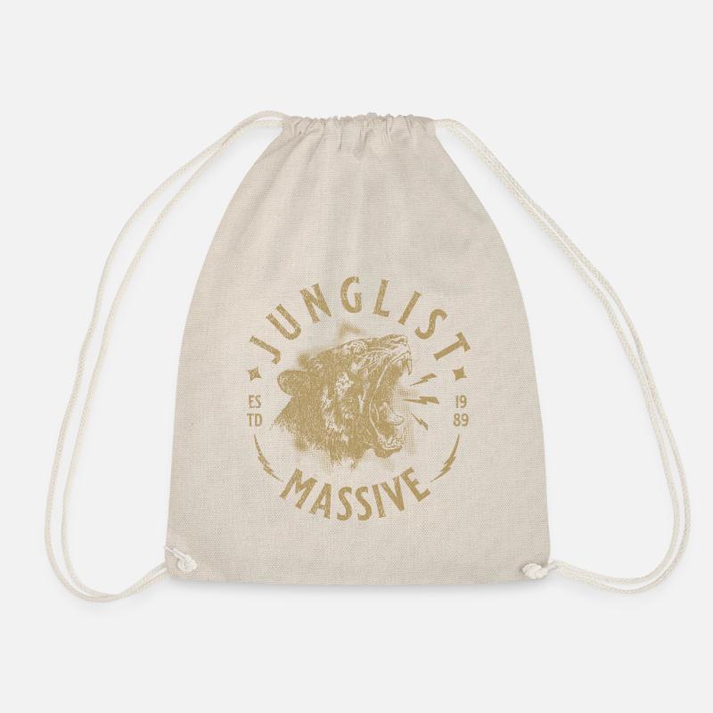 Junglist Massive - Drawstring Bag - nature