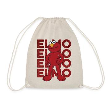 Sesame Street Elmo Pose - Drawstring Bag - nature - Front