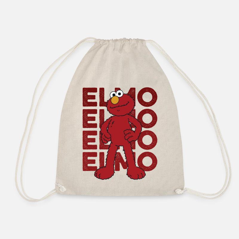 5 Rue Sésame Elmo Pose - Sac de sport léger - nature