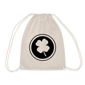 Cloverleaf Symbol - Drawstring Bag - nature - Front