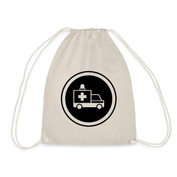 Krankenwagen Ambulance - Drawstring Bag - nature - Front