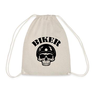 Skeleton Biker - Sac de sport léger - nature - Devant