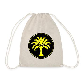 Palm Tree Icon - Drawstring Bag - nature - Front